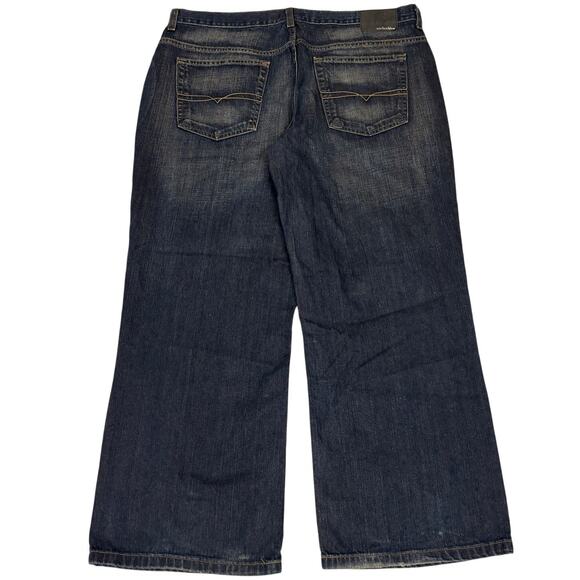 Vintage Anchor Blue Loose Baggy Jeans Men's 38x30 Skater Y2K - Picture 1 of 12